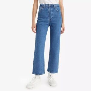 Levi's Women's Ribcage Straight Ankle Jeans- Size 26